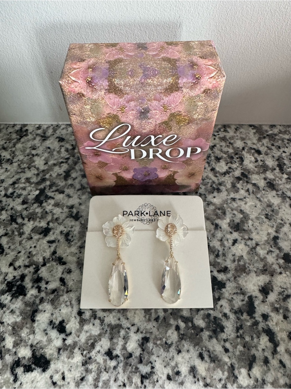 Park Lane Exclusive Flower Luxe Drop Earrings